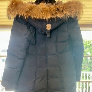 Women’s Long Mackage L/Navy